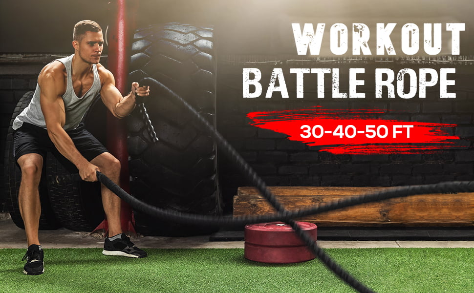 Life Fit Battel Rope Size