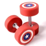 LIFE FITI Captain America Dumbbells Set Front