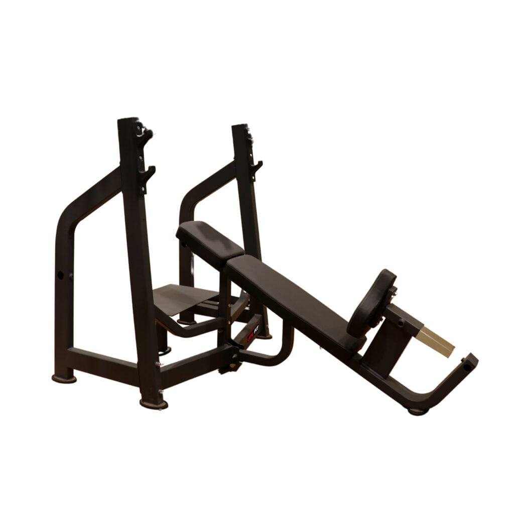 Enhance your upper body strength and performance with our Olympic Incline Bench. Achieve optimal results with this professional-grade equipment.