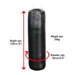 Life Fit Punching Bag Size