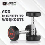Life Fit Bouncer Dumbbell 2.5Kg Add intensity to workouts