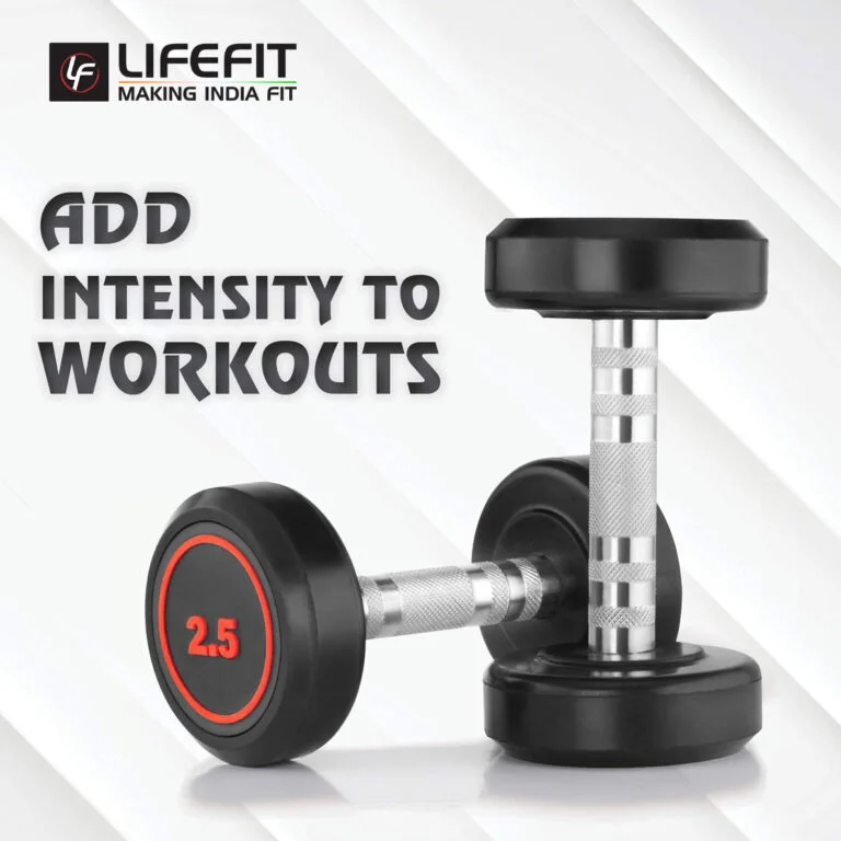 Life Fit Bouncer Dumbbell 2.5Kg Add intensity to workouts