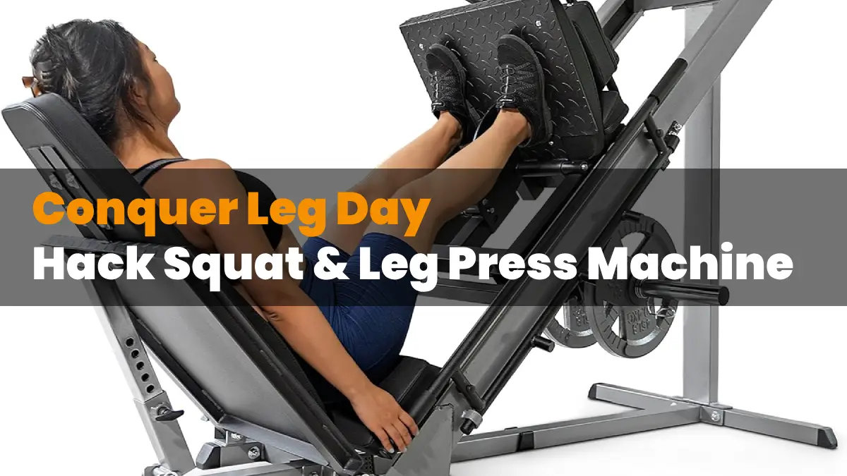 Conquer Leg Day: Hack Squat & Leg Press Machine