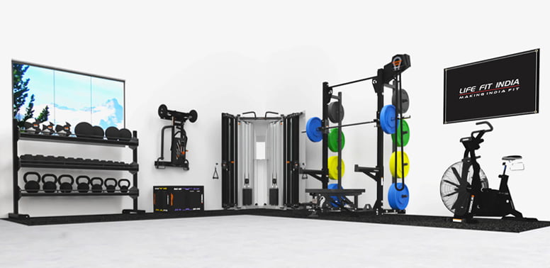 gym setup cost