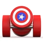 LIFE FITI Captain America Dumbbells Set