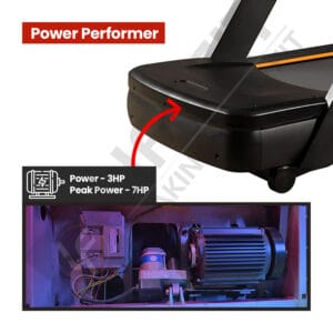 LIFE FIT LF-9000 Treadmill Motor: 7HP Peak Power, 3HP Continuous - Powerful Performance