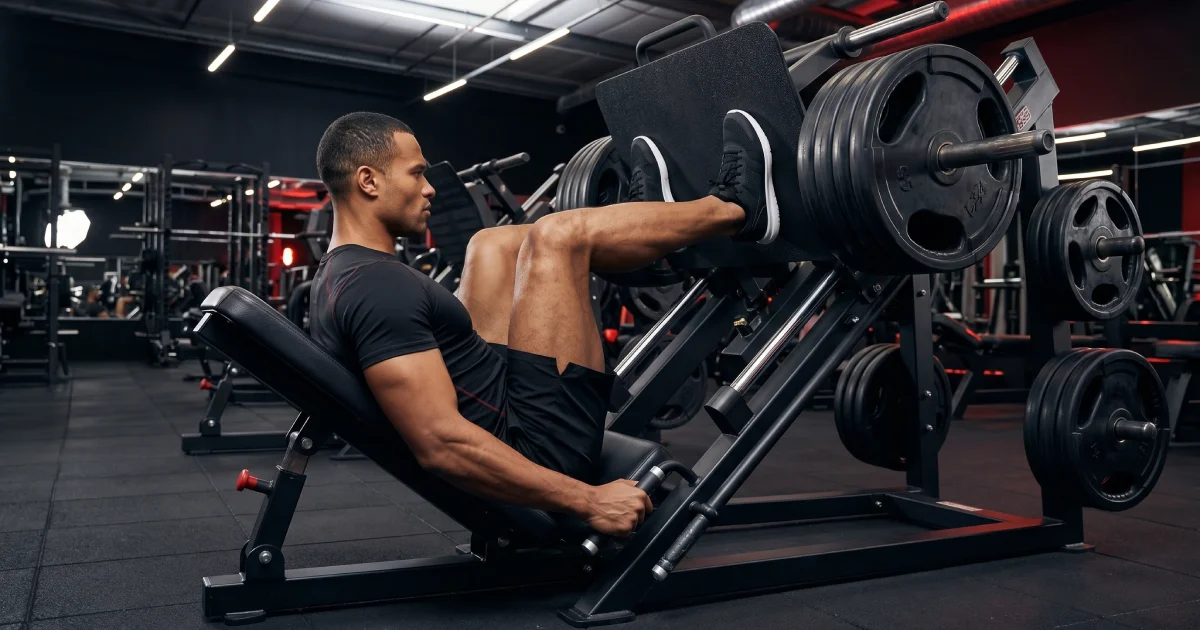 Leg Press Exercise Guide: Proper Form, Muscles Worked, Benefits & Mistakes