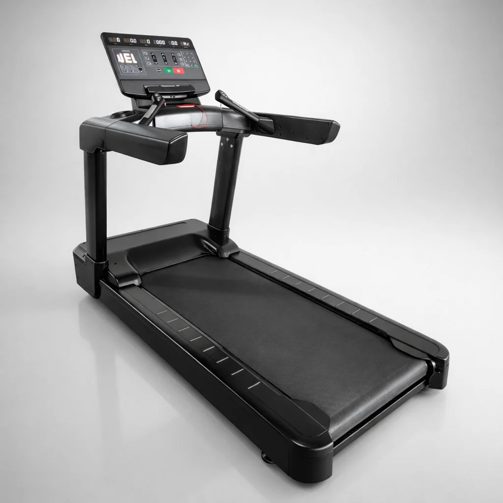 LIFE FIT Treadmill: Commercial grade gym equipment for running and cardio workouts.