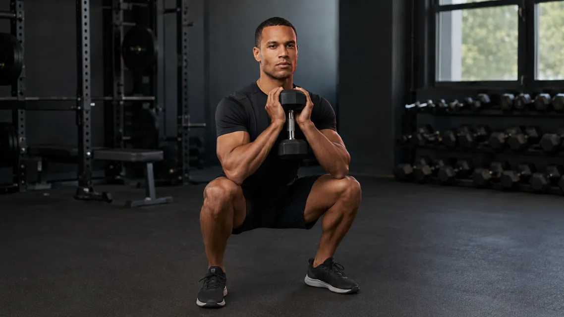Dumbbell Goblet Squat Exercise: How to Do It, Muscles Worked, Benefits & Common Mistakes