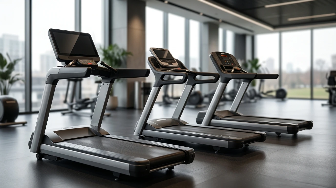 LIFE FIT treadmill for rent in Delhi for home use.